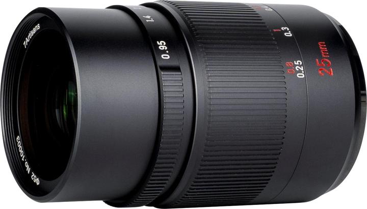 Image du produit 7artisans Focale fixe 25 mm F/0.95 (Canon EF-M, APS-C / DX)