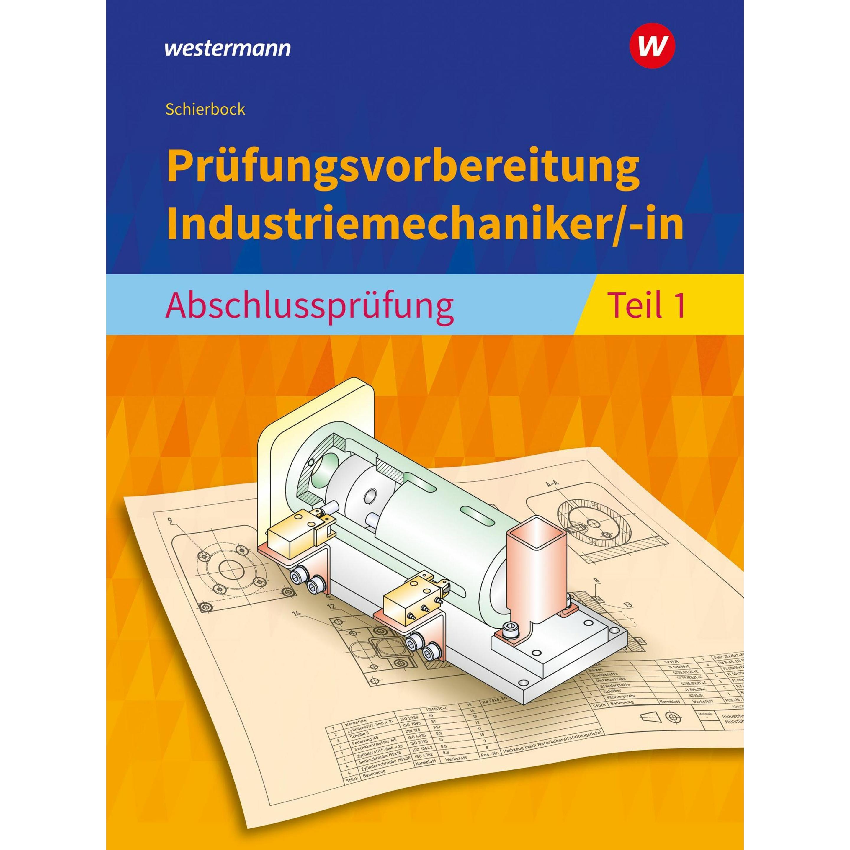 Industriemechaniker PVB T1 2024, Schulbücher von Peter Schierbock