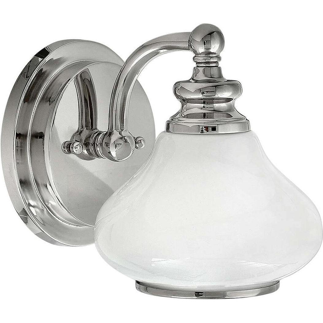 Elstead Lighting, Wandleuchte + Deckenleuchte, Ainsley LED Wandleuchte G9 Poliertes Chrom IP44 (320 lm, G9)