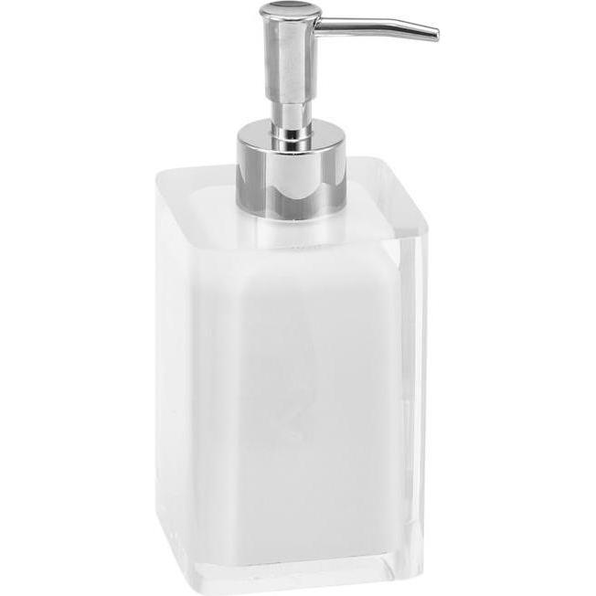 Domoletti, Seifenspender + Seifenschale, SOAP DISPENSER BPO-0528-4A WHITE