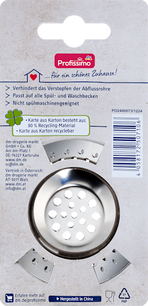 Produktbild dm Profissimo Abfluss-Siebe