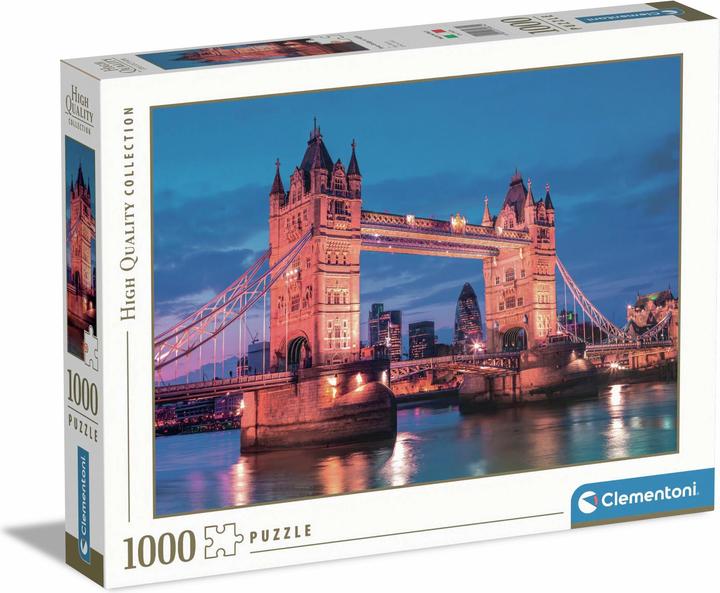 Produktbild Clementoni Puzzle Tower Bridge at Night teilig (1000 Teile)