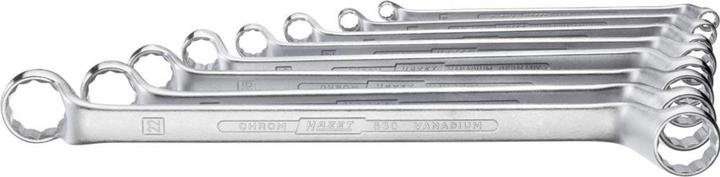 Produktbild HAZET Doppel-Ringschlüssel Satz 630/8 ∙ Aussen Doppel-Sechskant Profil ∙ 6 x 7 - 21 x 22 ∙ Anzahl We… (10  mm, 11 mm, 12 mm, 13 mm, 14 mm, 15 mm, 16 mm, 17 mm, 18 mm, 19 mm, 20 mm, 21 mm, 22 mm, 6 mm, 7 mm, 8 mm, 9 mm)