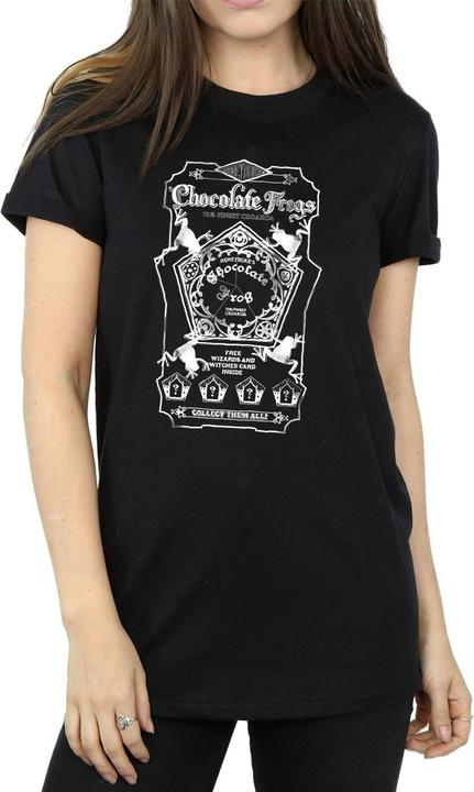 Immagine prodotto Chocolate Frogs Mono Label Maglietta Ampia Donna (XXL)