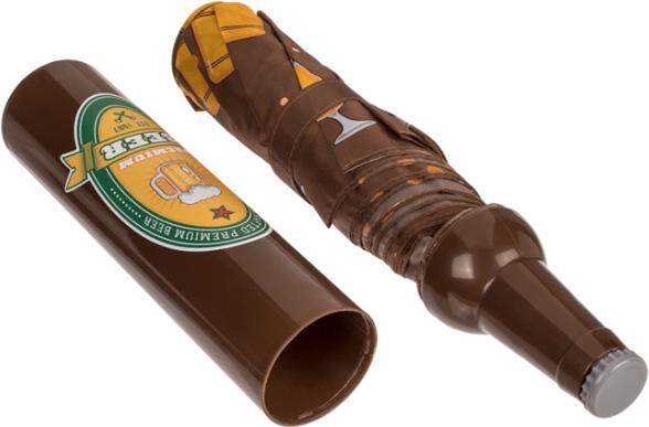 Immagine prodotto Out of the blue Ombrello tascabile bottiglia di birra