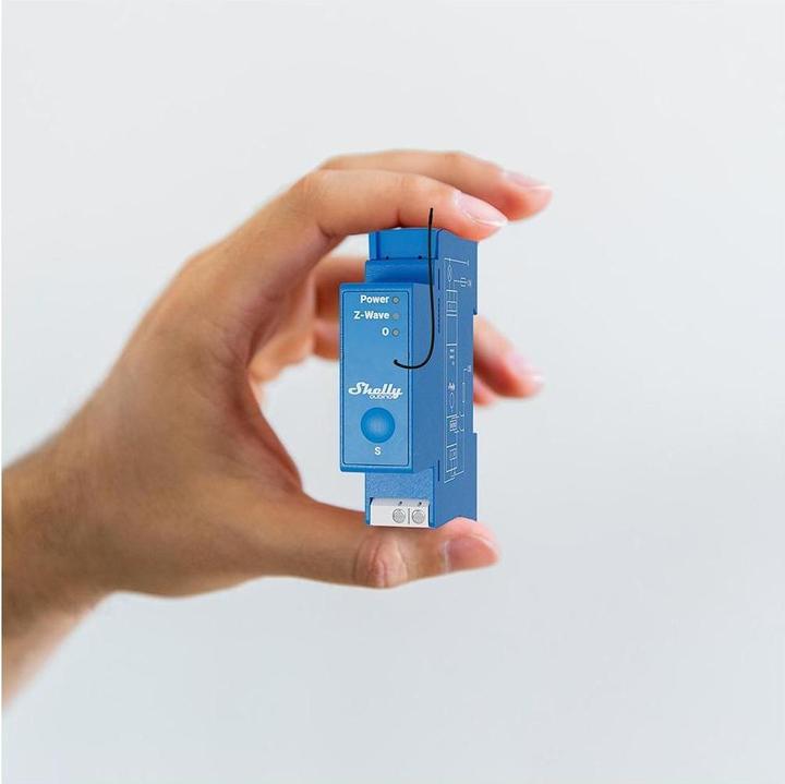Actual product image Shelly ALREZWE W PRO1 - Qubino Wave Pro 1 (Switch actuator)