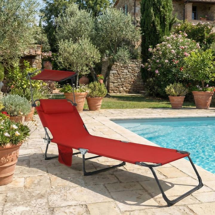 Produktbild VCM Sonnenliege (185 cm)