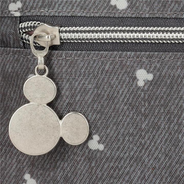 Actual product image Disney Mickey Studs Backpack with Trolley and Decorative Pompon (24.68 l)