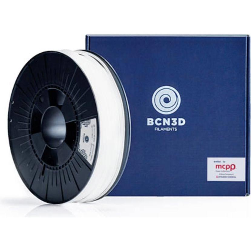 Bcn3D PETG Weiss 2,85 mm 2.500 g (PETG, 2.85 mm, 2500 g, Weiss), 3D Filament, Weiss