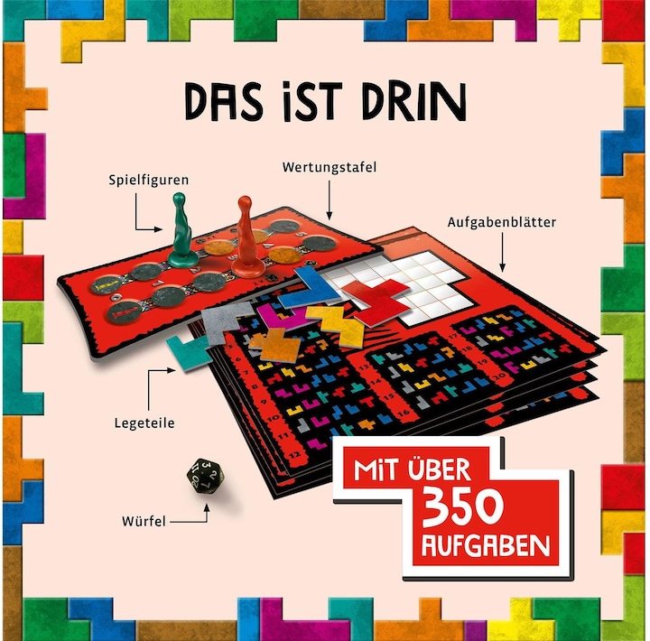 Actual product image Kosmos Ubongo Duel puzzle game (German)