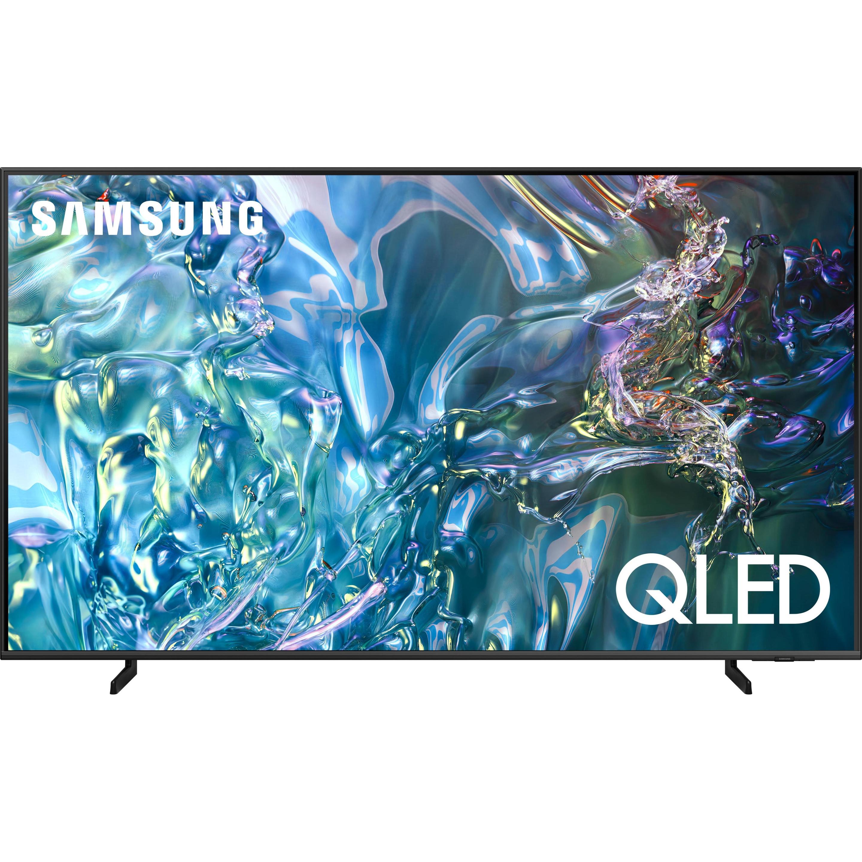 Samsung QE55Q60DAUXXH (55", Q60D, QLED, 4K, 2024), TV, Grau