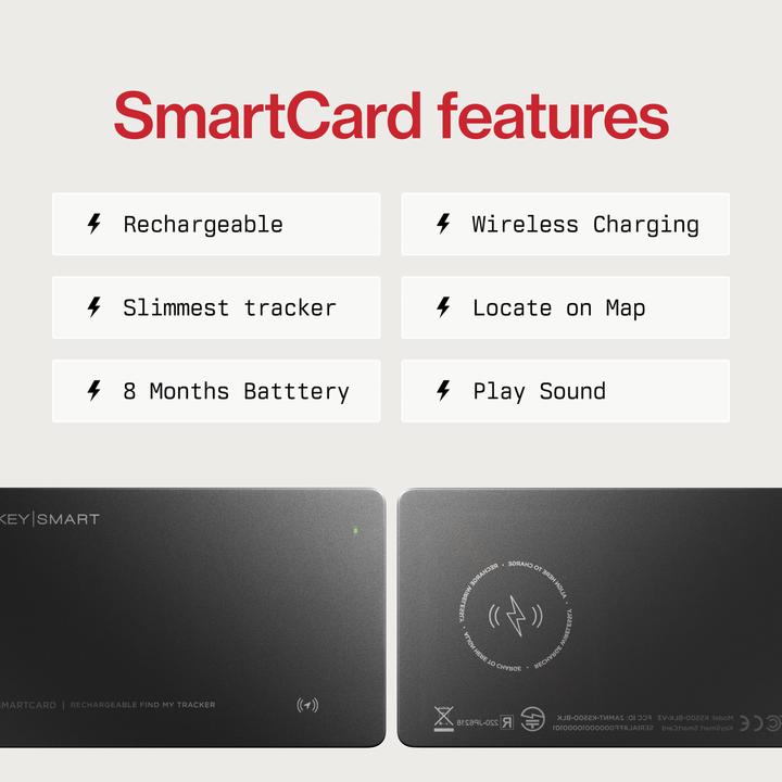 Actual product image Key Smart SmartCard V3 (Apple & Google Find My) (Android, iOS)