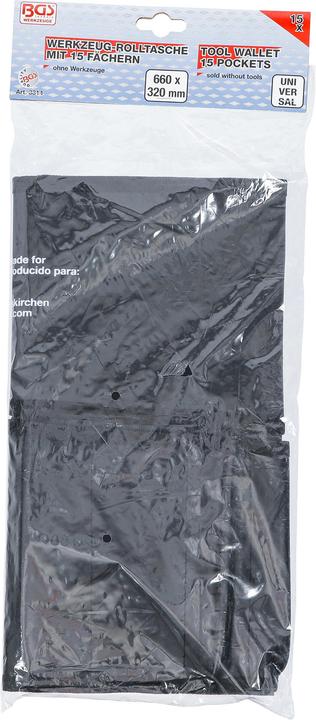 Actual product image BGS Roller bag