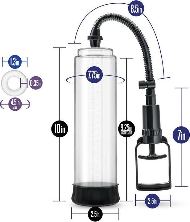 Image du produit Blush 44121 : Performance - Vx3 - Système de pompe mâle Clear