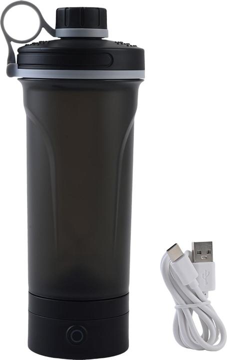 Ideoon Akku-Shaker für Proteinshakes & Smoothies, USB-C aufladbar, 600 ml