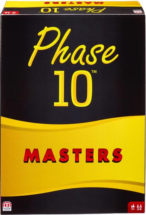 Produktbild Mattel Games Phase 10 Masters Kartenspiel (Deutsch, 2 - 6 Spieler)