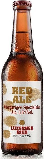 Actual product image Luzerner Craft RED ALE Lucerne Brewery / (24 x 33 cl)