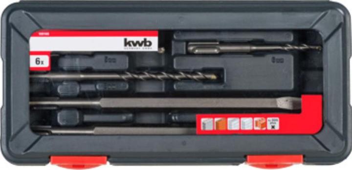 Produktbild kwb Meissel Set (10 mm, 5 mm, 6 mm, 8 mm)