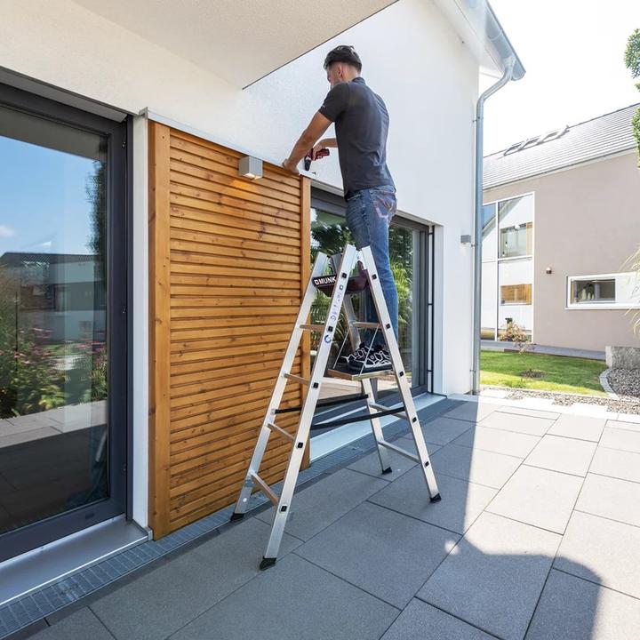 Actual product image Munk Safety rung ladder, double-sided access (Stepladder, 270 cm)