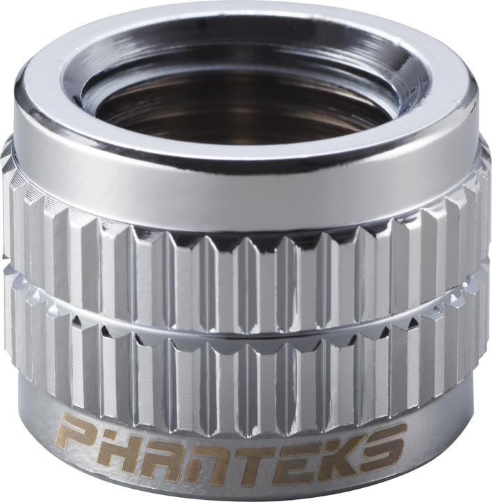 Actual product image Phanteks Glacier adapter straight G1/4 inch female to G1/4 inch female