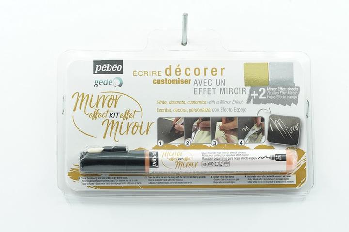 Immagine prodotto Pebeo Gédéo Foglia D'Oro Effetto Specchio 12 Fogli Oro (Finitura oro)