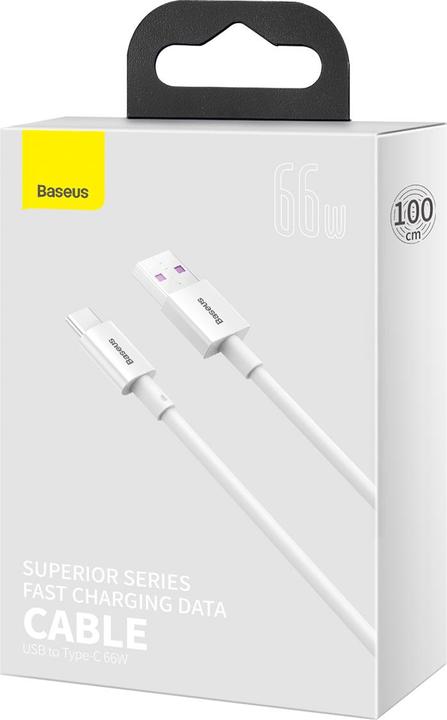 Produktbild Baseus USB A – USB C (1 m, USB 2.0, 66 W)