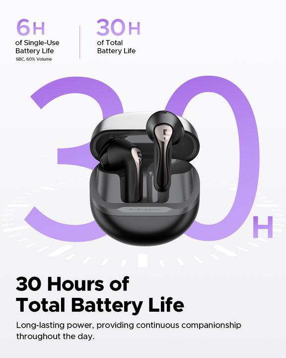 Image du produit Soundpeats Air 5 (ANC, 6 h, Sans fil)