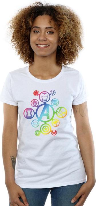 Produktbild Avengers Infinity War Rainbow Icons TShirt (XL)