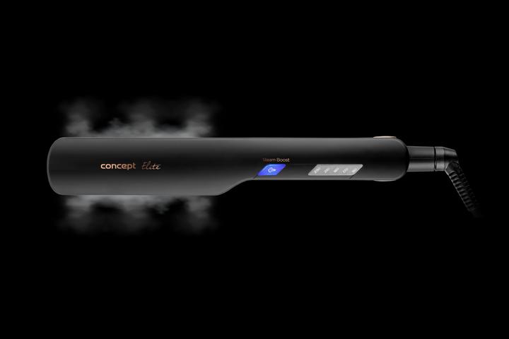 Produktbild Concept VZ6010 Haarstyling-Gerät Glätteisen Dampf Schwarz Bronze 54 W 2 5 m (Dampfglätteisen)