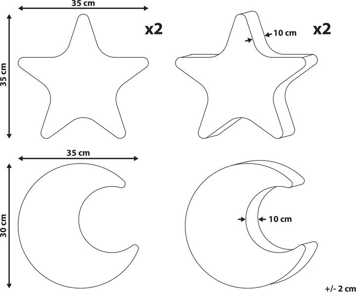 Produktbild Beliani Luna (10 cm)