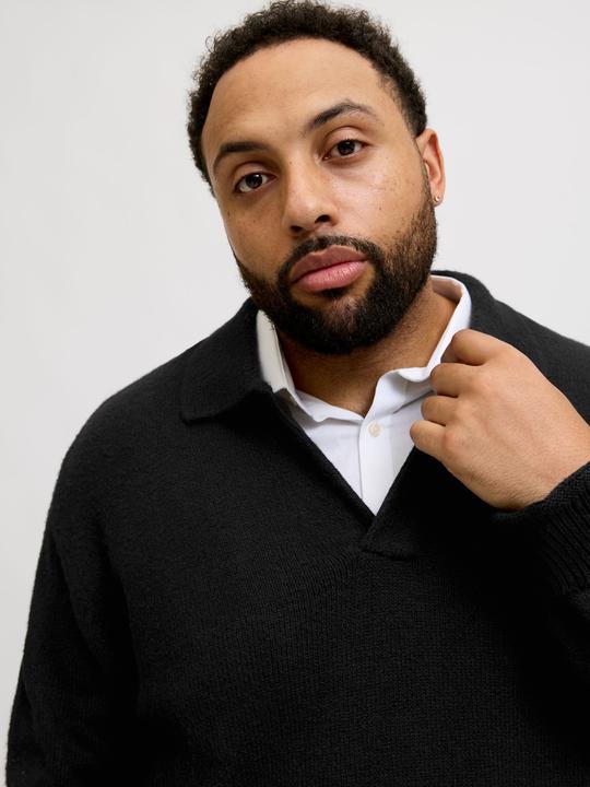 Produktbild Jack & Jones Plus Size Strickpullover Strickpullover (5XL)