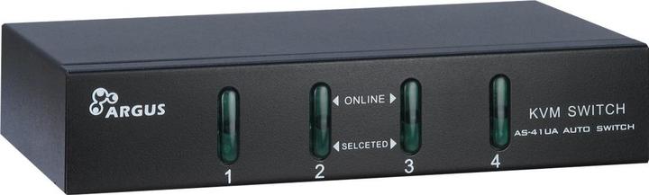 Produktbild Intertech 4-Port KVM-Switch, VGA USB