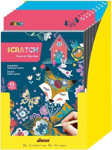 Produktbild Avenir Kratzbilder-Block A4