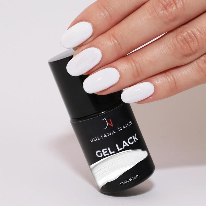 Actual product image Juliana Nails Gel Lack Pure White (Pure White, UV gel varnish)