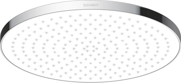 Duravit Soffione a 1 getto, 230 cromo / bianco (1 Tipi di raggi, 24 l/min)