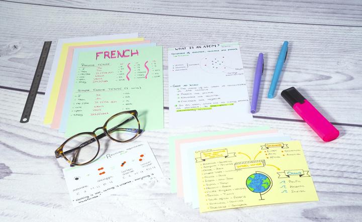 Actual product image Exacompta Index cards (210 x 297 mm, 205 g/m², 100 x)