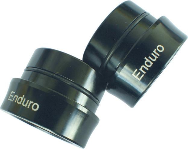 Actual product image Enduro Bearings BK-6055 BB30 Small Adapter, Shimano Hollowtech II 24mm Cranks, black
