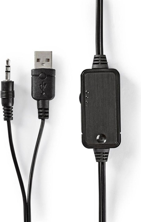 Image du produit Nedis Haut-parleur PC 2.0 18 W Connexions - Entrée : USB A mâle / 1x 3.5 mm Alimentation par