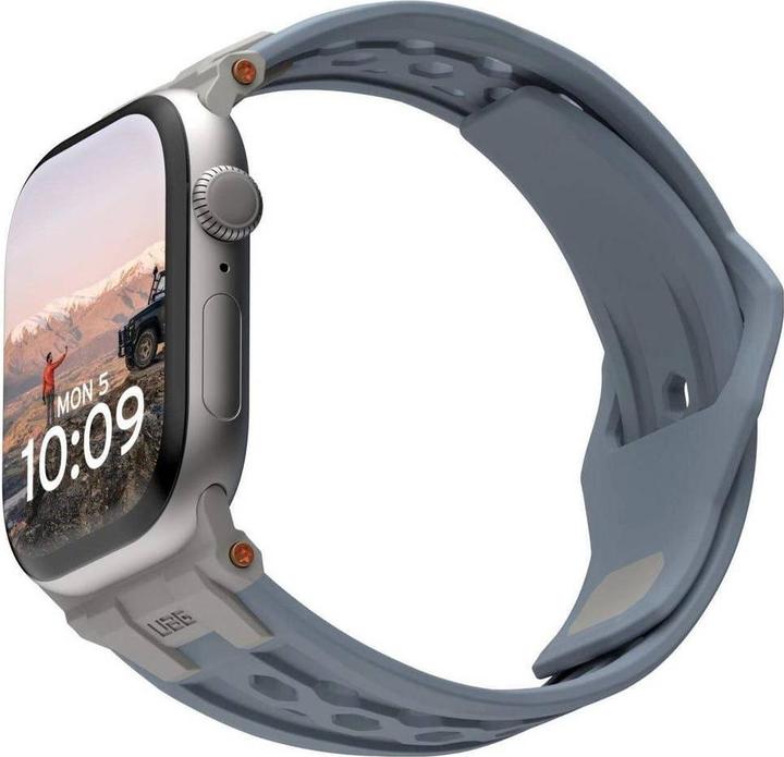 Produktbild UAG Urban Armor Gear Monarch Strap| Apple Watch Ultra/42/44/45/46mm| cloud (194158114136) (FKM Fluoroelastomer, Edelstahl)