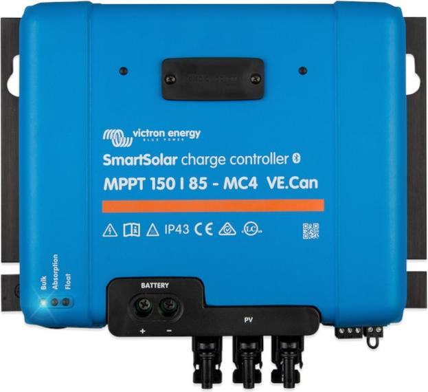 Produktbild Victron Energy SmartSolar 150/85-MC4 MPPT Solar-Laderegler 85A 12/24/36/48V