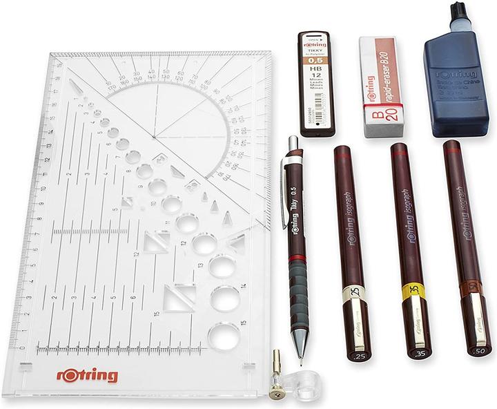 Immagine prodotto Rotring set di penne universitarie isografiche