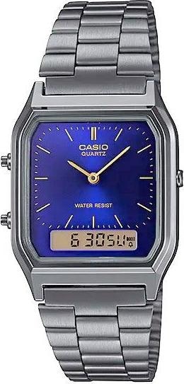 Casio Damenuhr AQ-230GG-2ADF + BOX (Analoguhr, Digitaluhr)