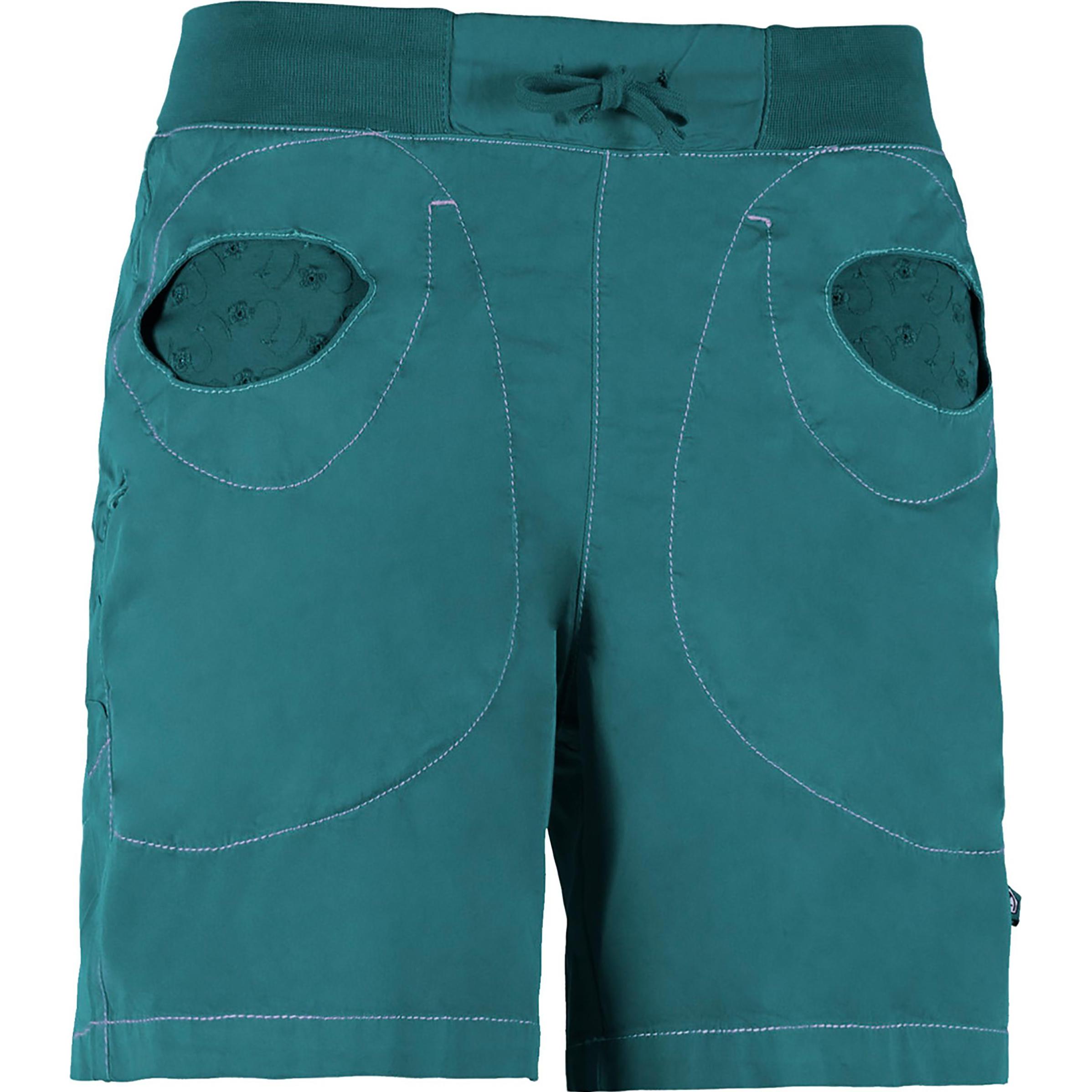 E9, Damen, Outdoorhose, Women's Mix Short (L), Grün, L