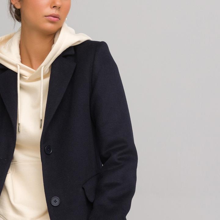 Actual product image La Redoute Collections Coat with button fastening