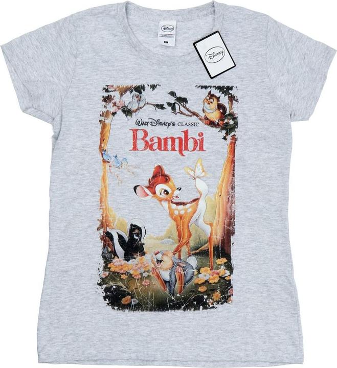 Produktbild Disney Bambi Retro Poster TShirt (M)