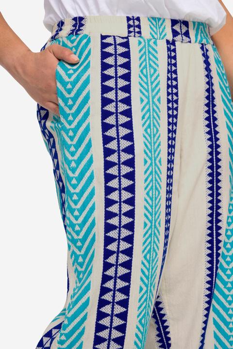 Produktbild Angel of Style Hose, Jacquard-Streifen, Elastikbund (50)