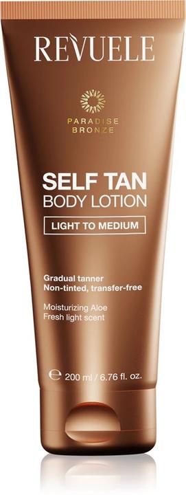 Productafbeelding Revuele Paradise Bronze zelfbruinende bodylotion - 200 ml (Zelfbruinend schuim, 200 ml)