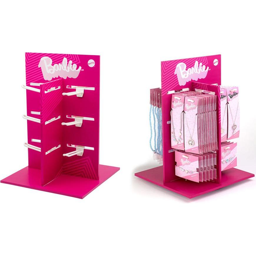 Portagioielli, Espositore da Banco Bijoux Barbie da 86pz