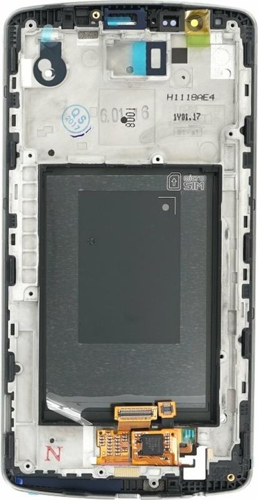 Produktbild LG G3 D855 LCD-Frontabdeckung Titanschwarz (LG G3)