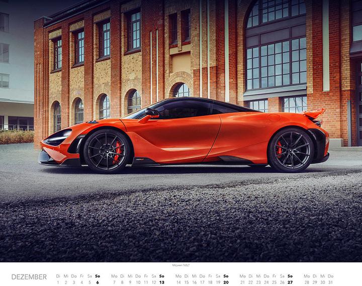 Produktbild Supercars Kalender 2026 (59.5 x 48 cm)